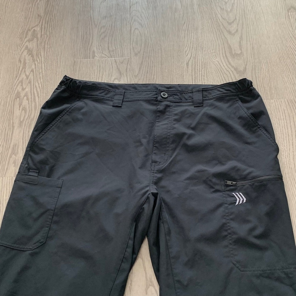 Gillz Submariner Performance Cargo Pants Black 2XL Stretch‎ Fishing Outdoors